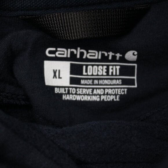 Carhartt Barstool Michigan Ohio State Hoodie Mens XL Blue Men vs Boys Sweatshirt - Picture 8 of 15